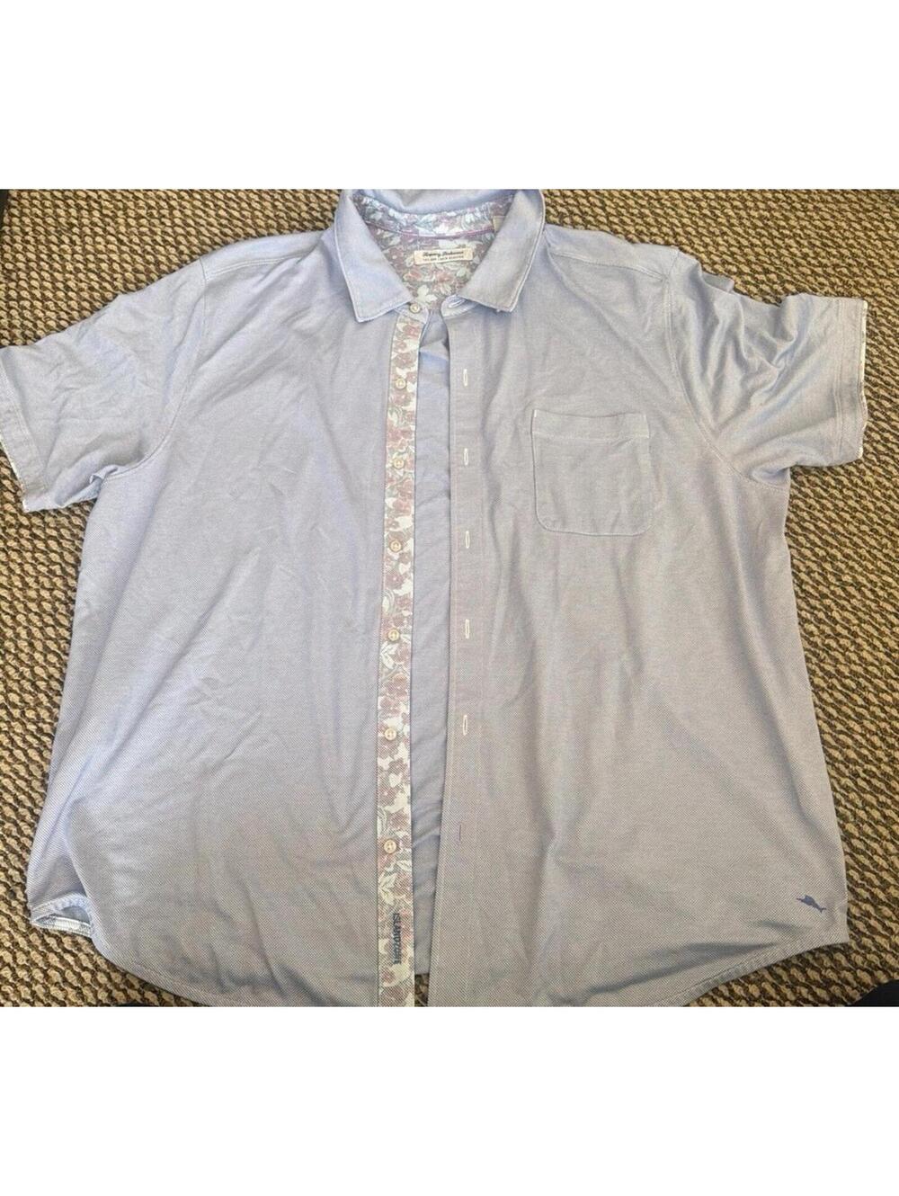 Tommy Bahama San Lucio Valega Happy Hour Stretch Knit Shirt Mens 3XL